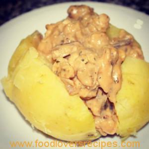 HOENDER EN MUSHROOM SPUDS