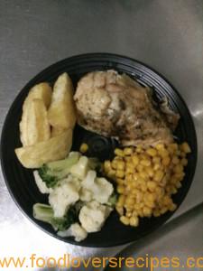 Tracys roast chicken in the slow cooker