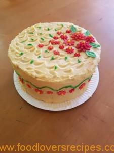 Vanilla Mayonnaise koek