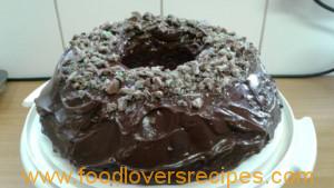 EGGLESS PEPPERMINT CRISP CHOCOLATE CAKE