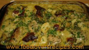 melisa se chicken en potato gereg