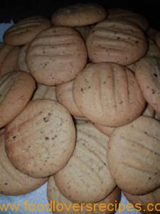 coffee en peanut butter cookies