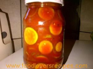 Marianne se baby marrows in tamatiesous slaai