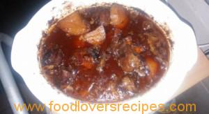 Oxtail met coke