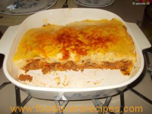 baked bolognese pancakes
