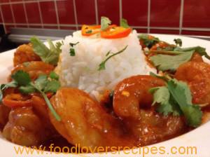 Gails prawn curry