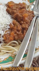 heerlike spaghetti bolognaise