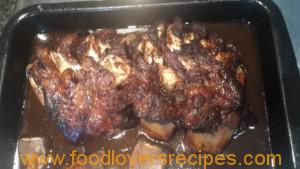 rina se super sagte heel beesrib in die oond